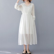 Femme Rétro Ethnique Robe