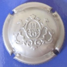 capsule de champagne HENRIOT n°57 estampée grise