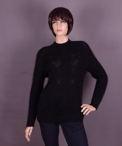 Pull femme mohair couleur - ,