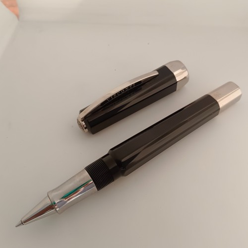 Stylo bille guilloché noir - bille,