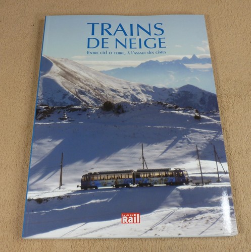 Trains neige entre ciel et - neige,