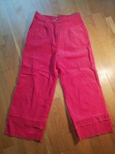 Pantalon velours rose Femme