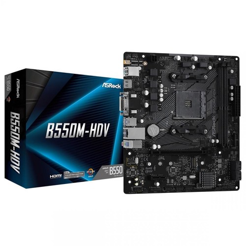 Carte mère asrock b550m hdv - carte, b550m-hdv