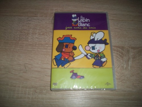 Dvd petit lapin blanc joue - dvd,,