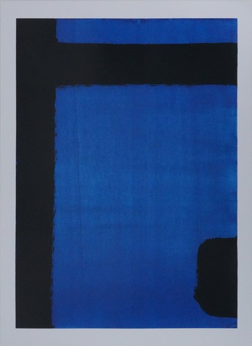 Pierre soulages gouache - soulages,