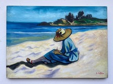 TABLEAU HUILE SUR TOILE EDWARD
