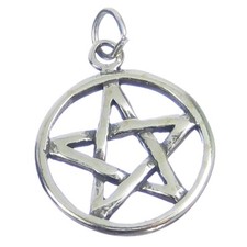 Pentacle en argent sterling