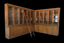 IMPORTANTE BIBLIOTHÈQUE ANGLE