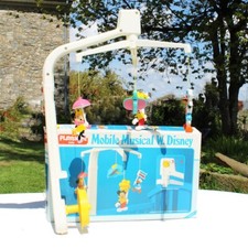 Mobile musicale Walt Disney Playskool 1989 vintage