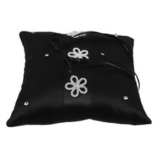  Coussin d'alliances noir 