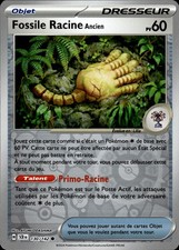 Carte Pokémon REVERSE Fossile Racine 130/142 SCR Couronne Stellaire FR NEUF