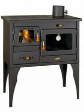 Cuisinière bois cheminée - à,
