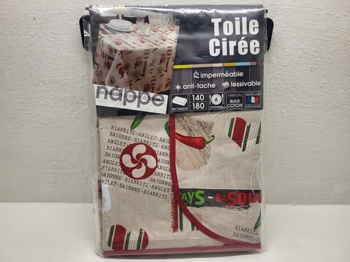 Nappe toile cirée rectangle