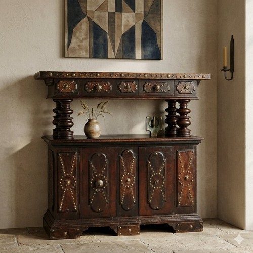 Buffet ancien style baroque - buffet,