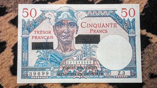 Billet francs trésor - billet,