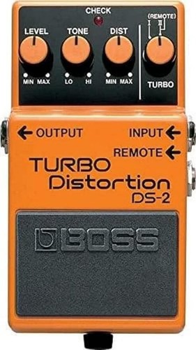 Pédale effets boss turbo - d'effets,