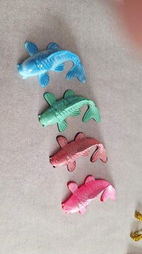 Lot carpe koi résine - lot, 4