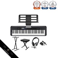 CASIO CT-S300 Stand Chair Headphone Set 61 Touches Casiotone Keyboard Digital
