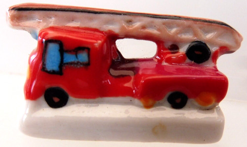 Feve camion pompier - feve,