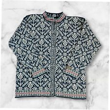 Pull Cardigan Dale Of Norway à Motifs - Pure Laine - M