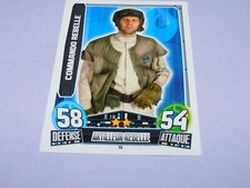 TRADING CARD - STAR WARS - FORCE ATTAX - N° 13 - COMMANDO REBELLE - TOPPS - 2013