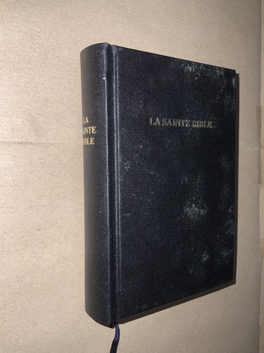 Sainte bible traduite par - sainte,