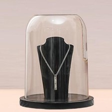 Cloche de verre Figurines Jouets Mini Statues Dessert Cloche transparente