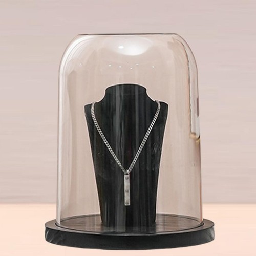 Cloche verre figurines - de,
