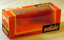 SOLIDO ALFA ROMEO 33 TT12