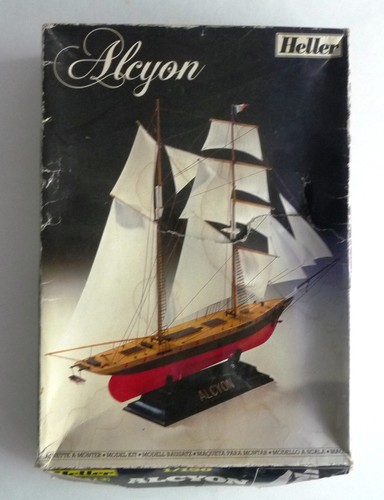 Maquette voilier alcyon - voilier,