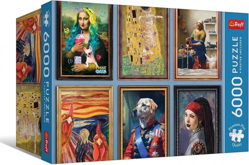 Jigsaw puzzle 6000 fun - jigsaw,