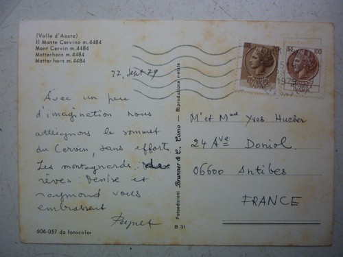 Peynet carte postale de - peynet,