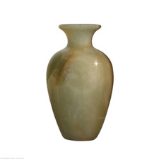 Vase En Marbre Onyx Vert Vase