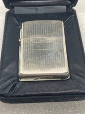 Briquet Zippo Argent Sterling Années 60 70 Rare Silver 61g Occasion