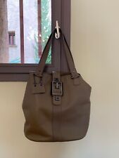 Sac LIU JO cabas porté épaule cuir taupe comme neuf