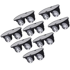  Boîte de rangement 8 pièces poulies boîte roue inférieure roulette de boîtier