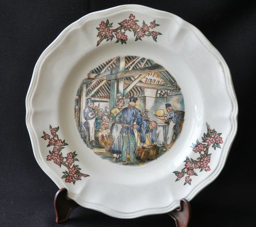 Assiette faïence - en,