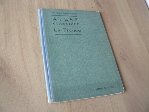 Livre atlas classique - de, la