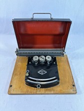 Machine à écrire ancienne FROLIO Model III INDEX 1920~ Typewriter