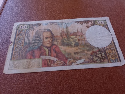 Billet francs voltaire 1967 - billet,