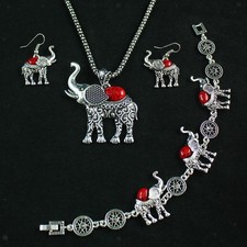 Bracelet éléphant en argent