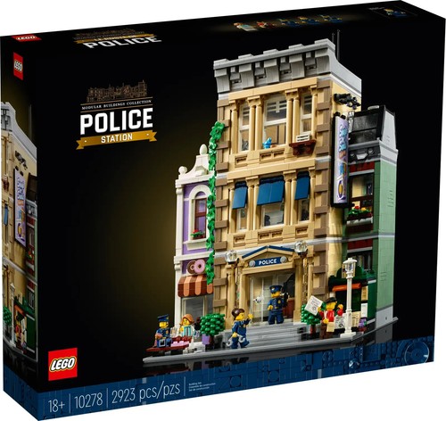 Lego icons le commissariat - le,