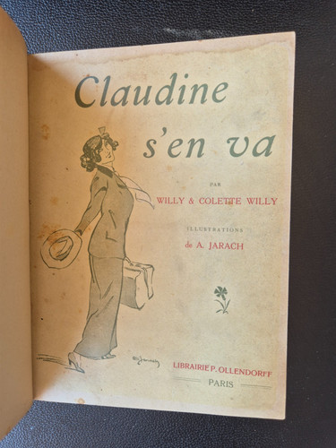 Livre ancien colette - ancien, willy