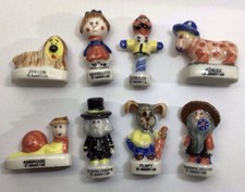 8 FÈVES - LE MANÈGE ENCHANTÉ - DANOT - 1992 - SÉRIE COMPLÈTE