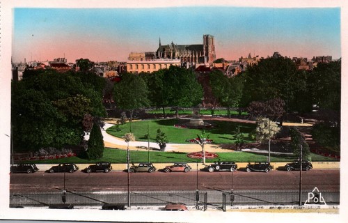 Carte postale reims marne - carte,