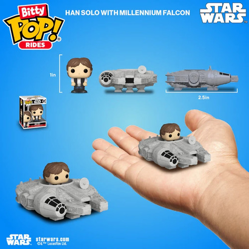 Star wars bitty pop rides - star, pop!