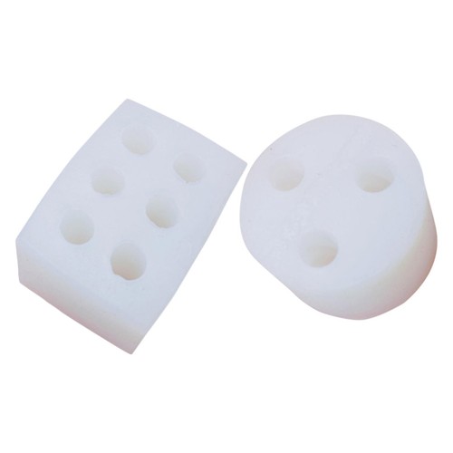 Pcs moule bougie - 2, cire