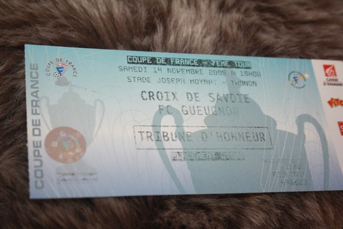 Ticket croix savoie - , fc