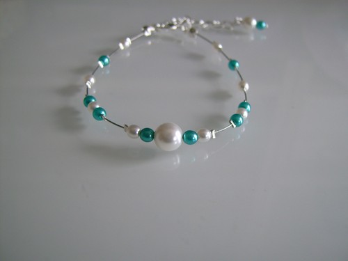 Bracelet bleu - bracelet,