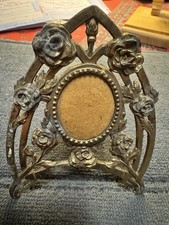 Ancien cadre photo en laiton